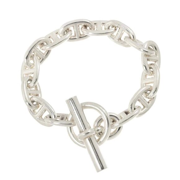 HERMES Chaine dancre MM Bracelet Silver 925 90253990 - Picture 1 of 7